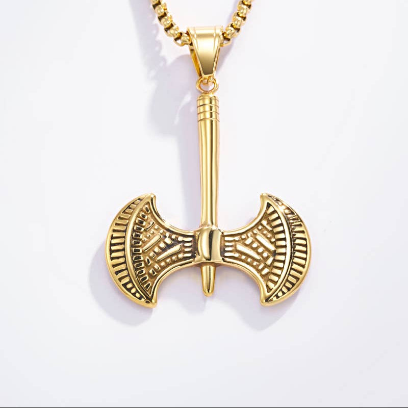 Viking Battle Axe Necklace
