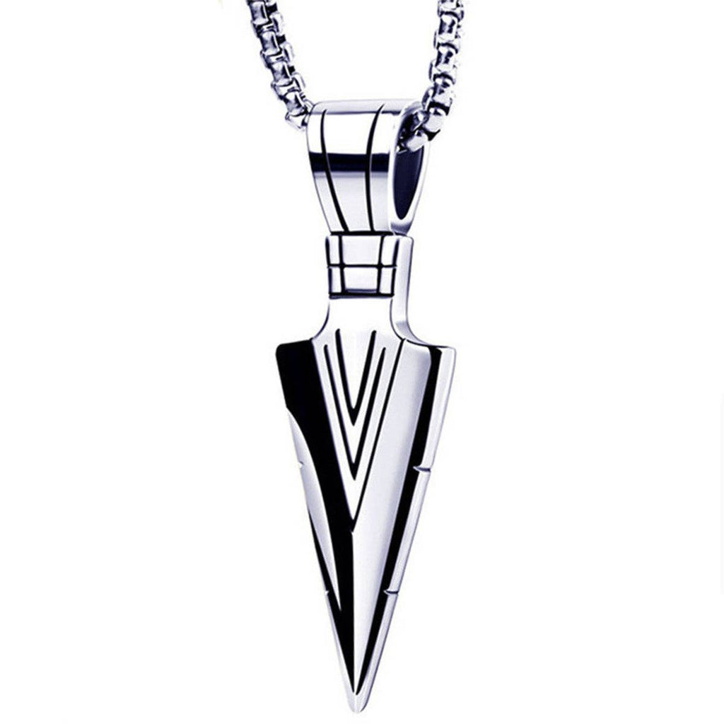 Viking Apex Spear Pendant Necklace