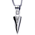 Viking Apex Spear Pendant Necklace