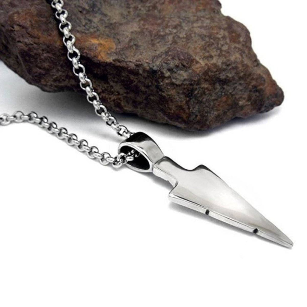 Viking Apex Spear Pendant Necklace