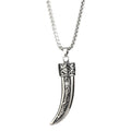 Viking Horn Pendant Necklace