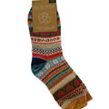 Scandinavian Pattern Soft Knitted Socks - Size 38-42