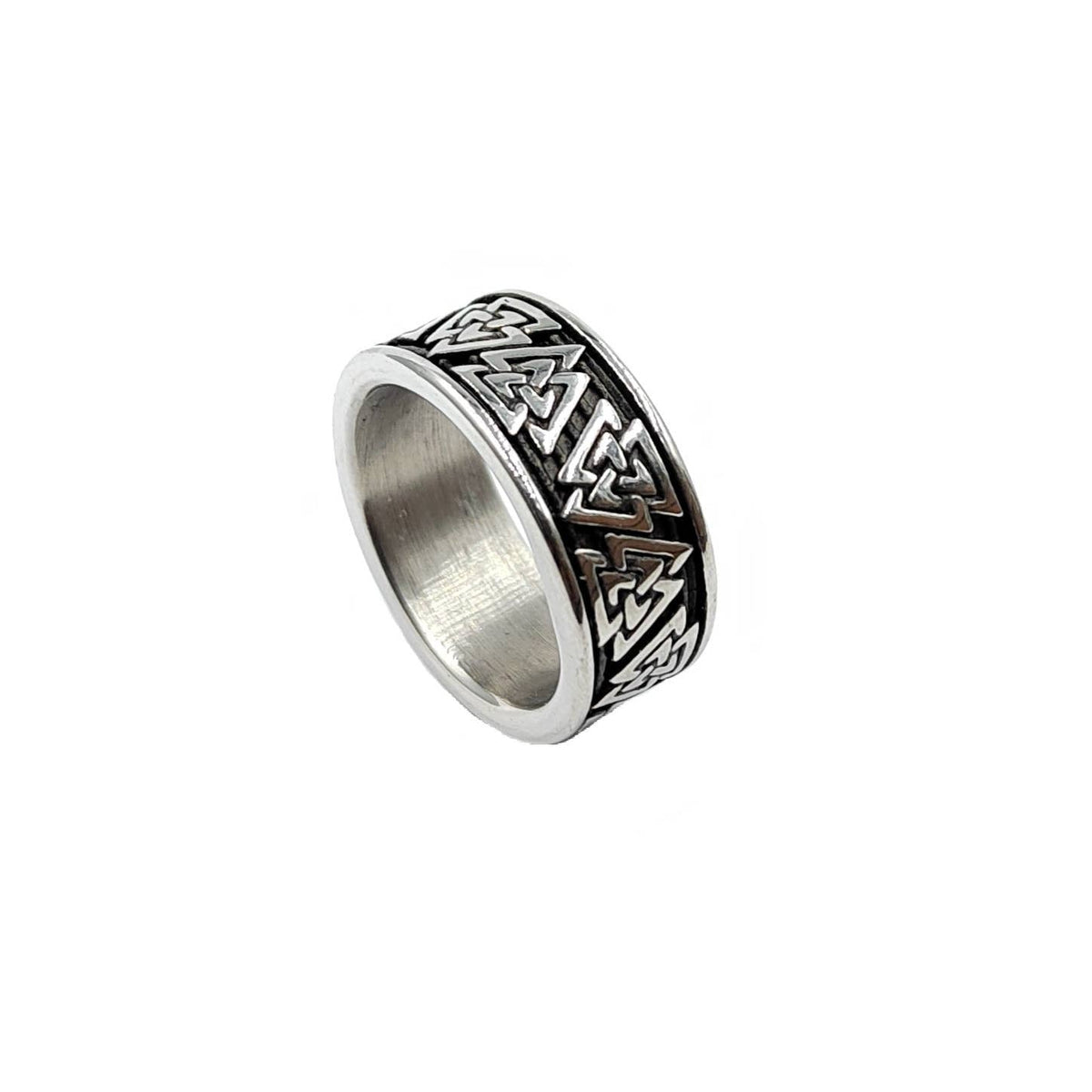 Viking Odin Valknut ring